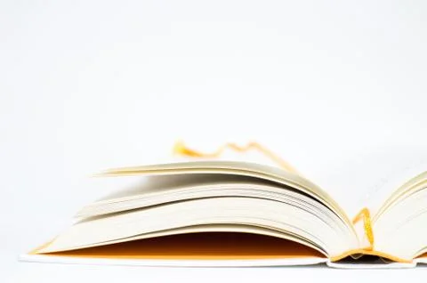 Book on white background Stock Photos