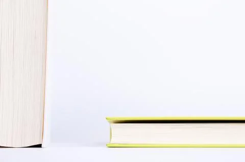 Book on the white background Stock Photos
