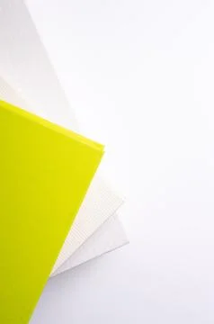 Book on the white background Foto stock