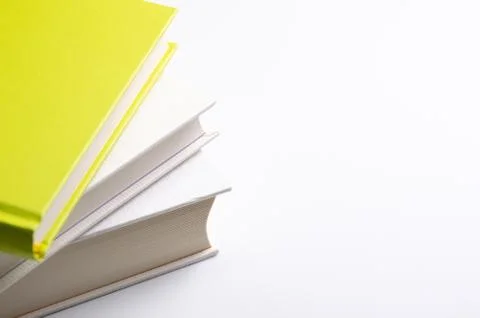 Book on the white background Stock Photos