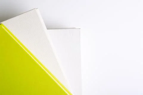 Book on the white background Stock Photos