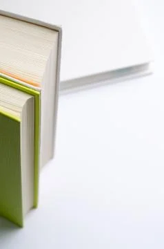 Book on the white background Stock Photos