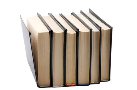 Book on white close up Stock Photos