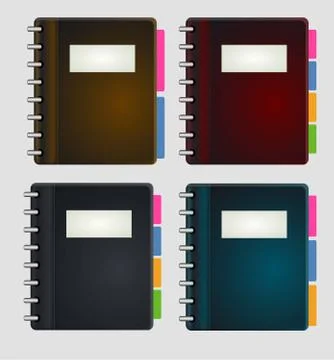 Book to write business ideas Stock Illustration