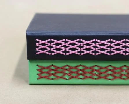 The bookbinding process Fotos de archivo