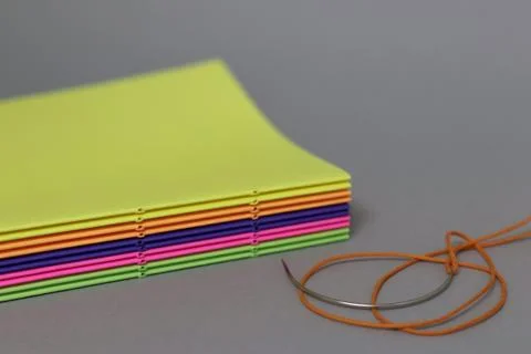 The bookbinding tools Stock Photos