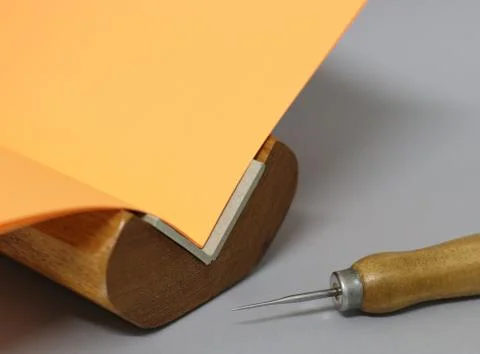 The bookbinding tools Fotos de archivo