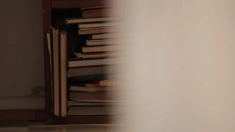 Bookcase 2 Stock Footage 321659689