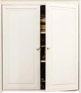 Bookcase door. Stock Photos