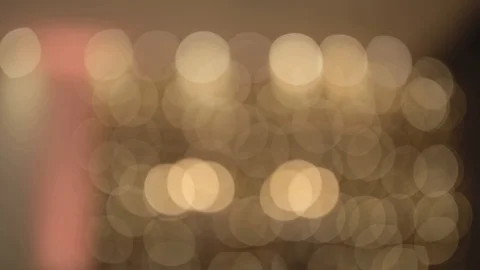 Bookeh blur effect with pan motion. Stock Footage 89559364