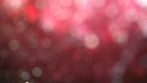 Bookeh lights blink quickly against a dark background. Beautiful bokeh moving up Stock Footage 99741090
