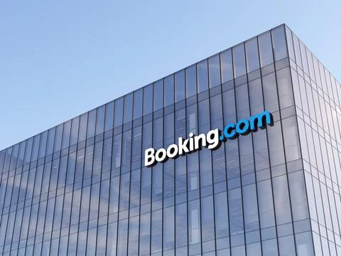 Booking.com Ilustração Stock