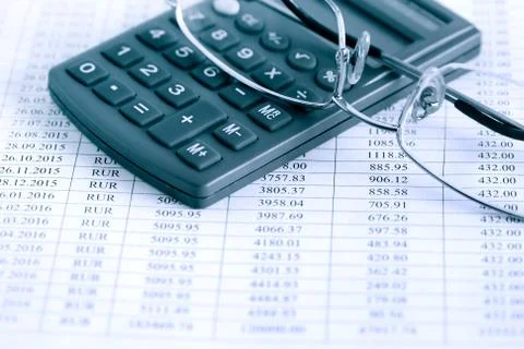 Bookkeeping concept Foto stock