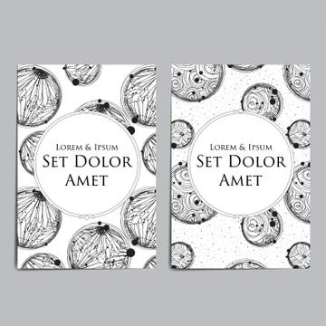 Booklet with Intricate Pattern Stock Illustration