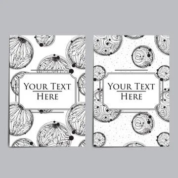 Booklet with Intricate Pattern Stock Illustration