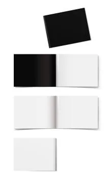 Booklet layout Stock Illustration