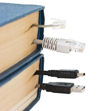 Bookmark in the book Foto stock