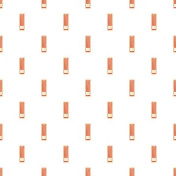 Bookmark cartoon seamless pattern for reading and study 库存插图