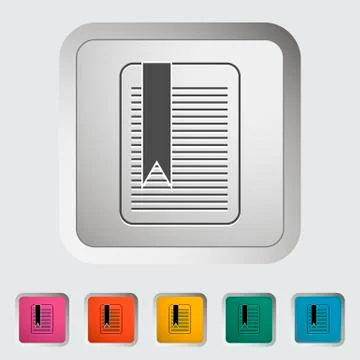 Bookmark. Stock Illustration