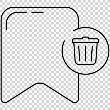 Bookmark Illustrazione stock