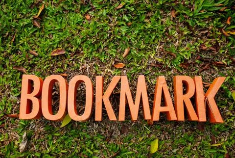 Bookmark Fotos de archivo