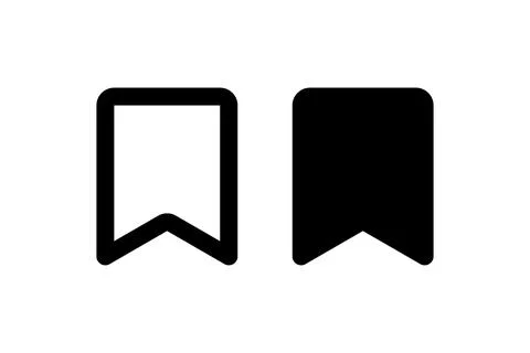 Bookmark. Vector icon design. Stock Illustration