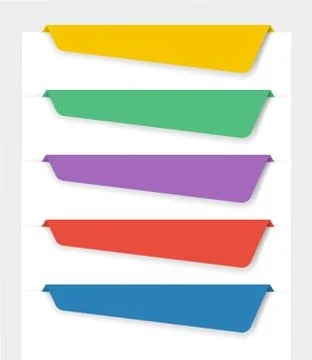 Bookmarks Stock Illustration