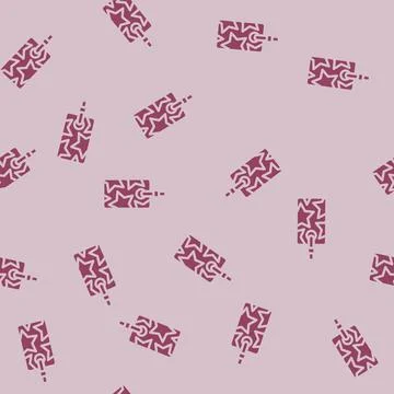 Bookmarks list glyph vector seamless pattern Illustrazione stock