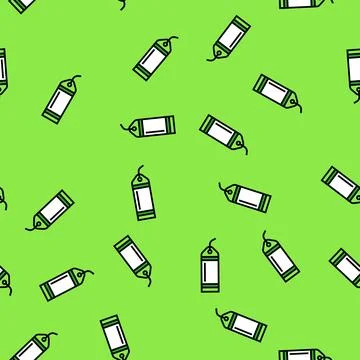 Bookmarks list vector seamless pattern イラスト素材