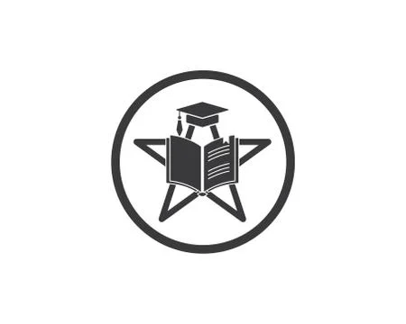 Book,paper,document logo,icon of education Template vector illustration Stock Illustration