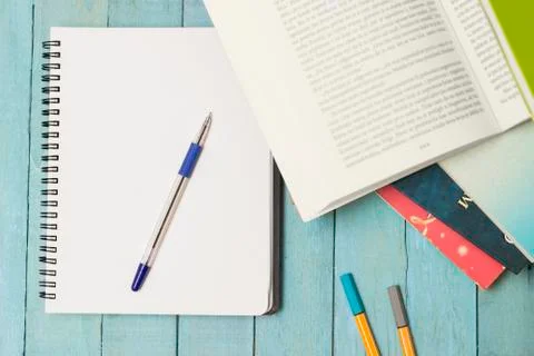Books and Notebooks Foto stock