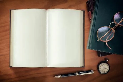 Books and Spectacles Foto stock