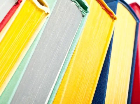 Books background Stock Photos