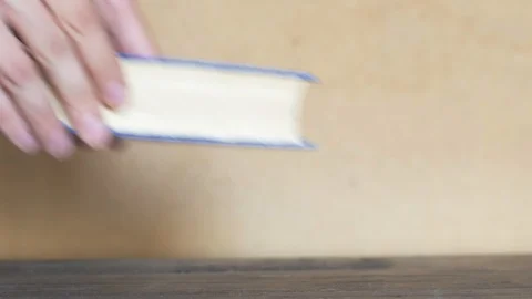 Books closeup Stock Footage 97133123