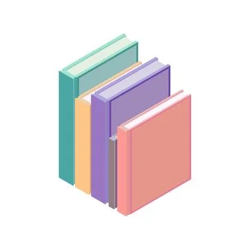 Books in flat design style, vector illustration 스톡 일러스트