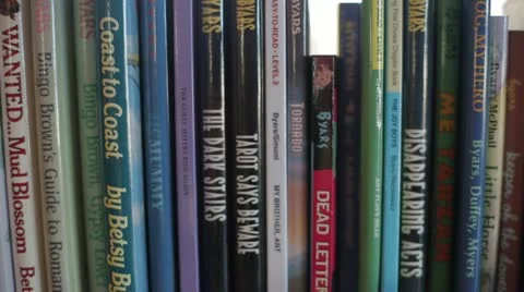 Books Stock Footage 22100805