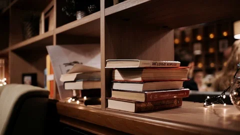 Books Stock Footage 119521296