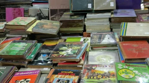 Books Stock Footage 237801433