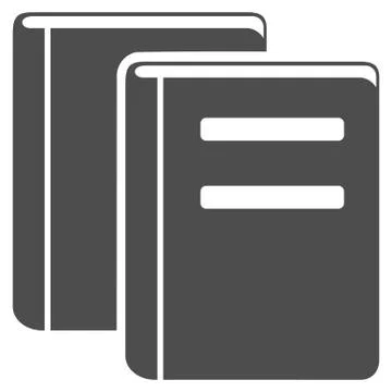 Books Icon 스톡 일러스트