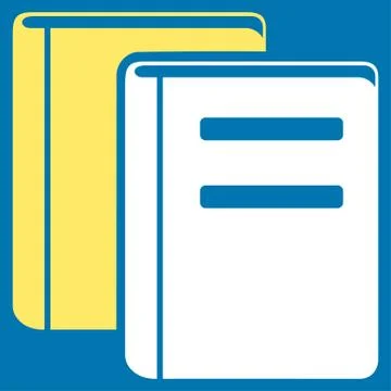 Books Icon Illustrazione stock