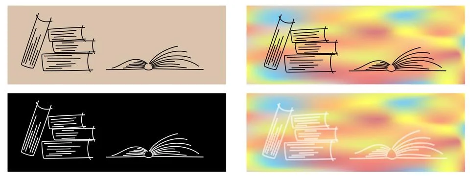 Books Stock Illustration
