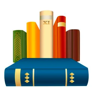 Books Stock Illustration