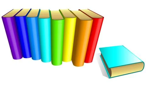 Books Stock Illustration