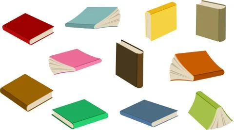 Books Stock Illustration