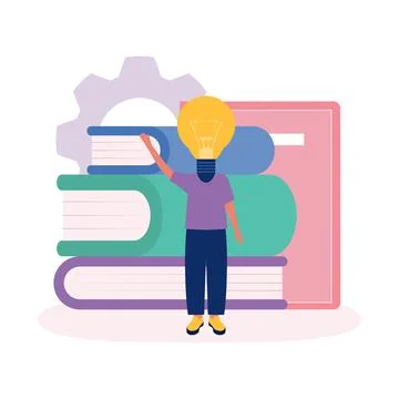 Books Stock Illustration