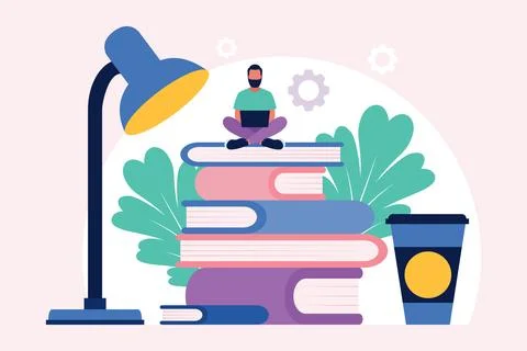 Books Stock Illustration