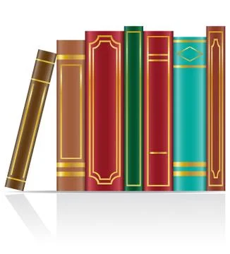 Books illustration Stock Illustration