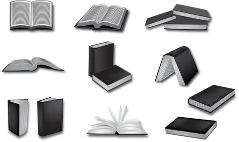 Books illustrations Stock Illustration