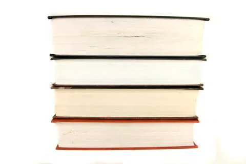 Books isolated Stock Photos