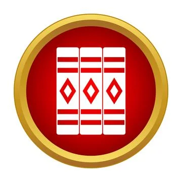 Books knowledge education literature learning icon button Stock Illustration